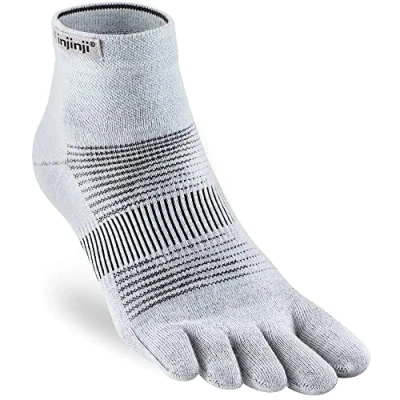 Bild av Injinji Run Lightweight Mini Crew Gray