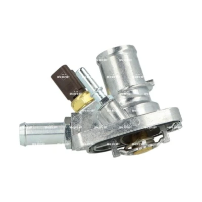 Bild av NRF 725430 Termostat, kylvätska med sensor Integrerat hus FIAT: Grande Punto Hatchback, Doblo II Kombi