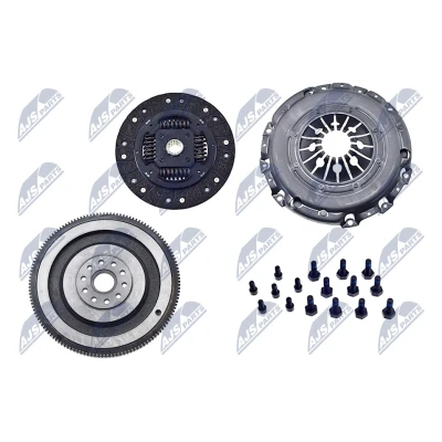 Bild av NTY NZS PL 001 kit d&#039;embrayage avec mécanisme d&#039;embrayage, sans butée hydraulique volant moteur, de vis, disque