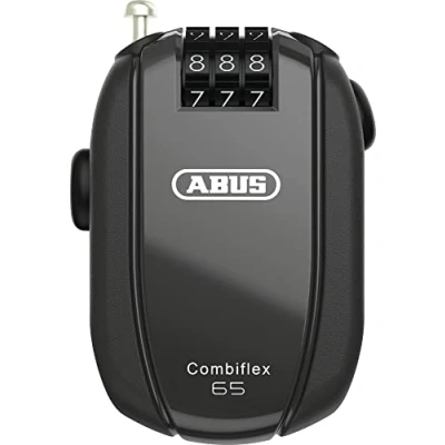 Bild av ABUS Unisex Cykellås för vuxna, gul (signal gul), 65 cm