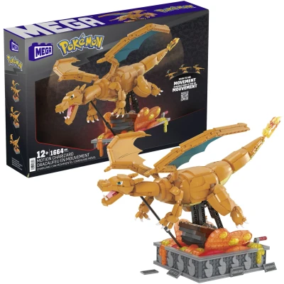 Bild av Mega Pokémon Byggsats Motion Charizard