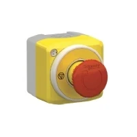 Bild av Schneider Electric emergency stop control station marked with iec symbols ø40 mm and build in led 2 colors (red/white) 2xnc + 1xno 24v