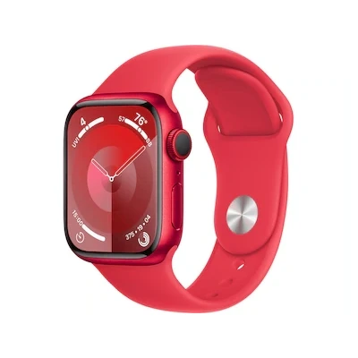 Bild av Apple Watch Series 9 GPS + Cellular 41mm (PRODUCT)RED Aluminium Case with Sport Band M/L