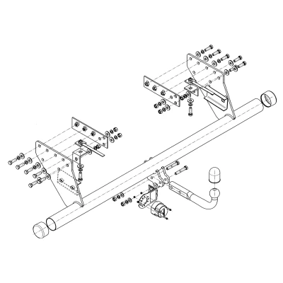Bild av Dragkrok, Standard, mitsubishi l200 / triton
