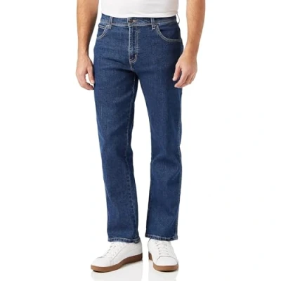 Bild av Wrangler Regular Fit W10I230 herr rak ,Blu (Blue Darkstone),32W / 32L