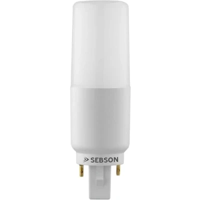 Bild av SEBSON LED Lampa G24 7W 660lm neutral vit 4000K Ersätter 50W Halogen G24d universal bas (G24d 1, 2, 3), Ljuskälla 220 230V