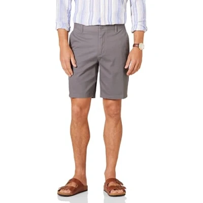 Bild av Amazon Essentials Herr Slim Fit 9&quot; Stretch Chino kort, Träkol, 30