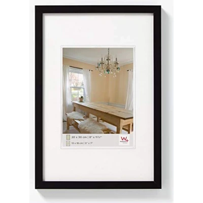 Bild av walther design tavelram svart 15 x 20 cm Peppers Träram BP520B