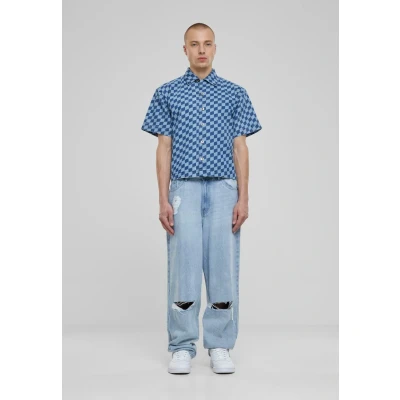Bild av Urban Classics Skjorta, Storlek: 4XL, Bluelasercheck