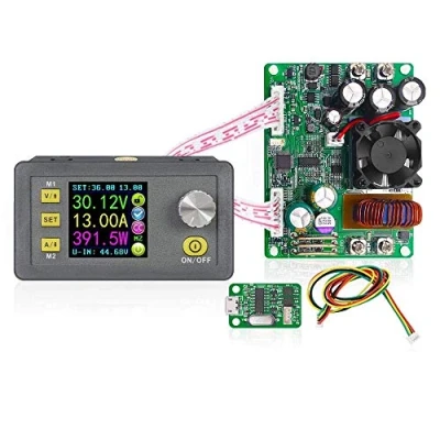 Bild av DollaTek DPS5015 USB kommunikation 50 V 15 A konstant spänningsströmsänkjningsmodul, buck spänningsomvandlare, voltmeter