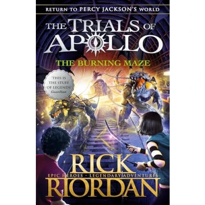 Bild av The Burning Maze (The Trials of Apollo Book 3)