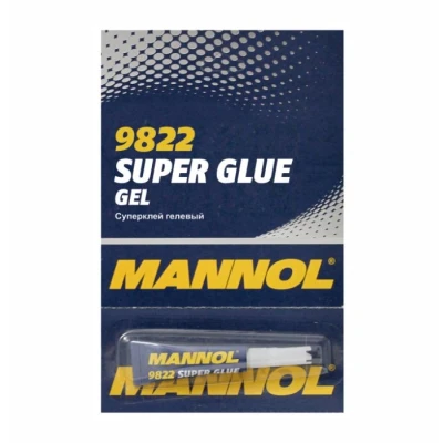 Bild av MANNOL Gel Super Glue 9822 Colle universelle Emballage en blister, Tube