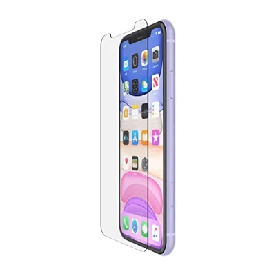 Bild av Belkin ScreenForce InvisiGlass Ultra antimikrobieller Displayschutz für das iPhone 11 (iPhone reduziert Bakterienwachstum auf dem Display um bis zu 99%)