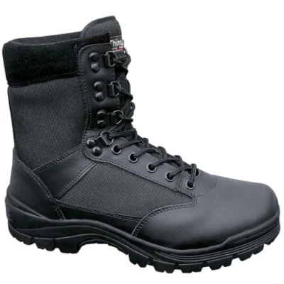 Bild av Brandit Accessoires Tactical Snörstövletter, Storlek: 46, Black Konstmaterial/textil