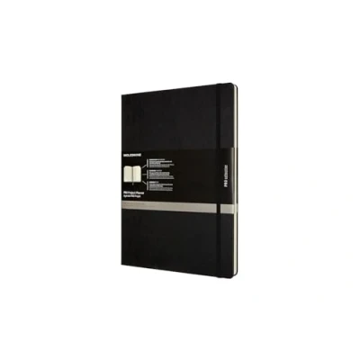 Bild av Moleskine Pro Project Planner, Professional Planner and Notebook for Objectives, Productivity Diary Projects Management, Hard Cover, Size A4 21 x 29.7 cm, Colour Black, 288 Pages