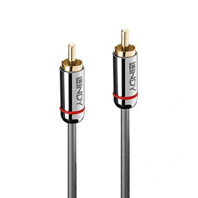 Bild av LINDY 35340 2 m digital koaxial ljudkabel, Cromo Line antracit