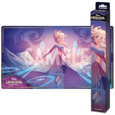 Bild av Disney Lorcana Trading Card Game: Azurblaues Meer Spielmatte Elsa