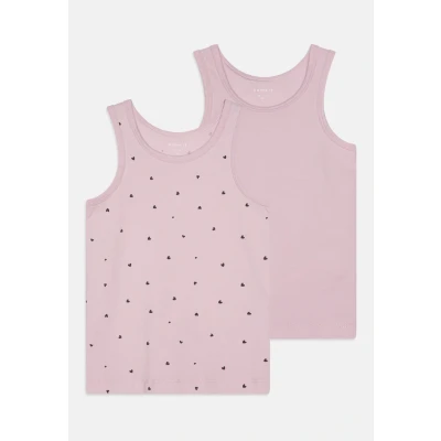 Bild av Name it mini flicka Nmftank Top 2P Winsome Hearts Noos (2 pack), Charmerande orkidé, numeric_104