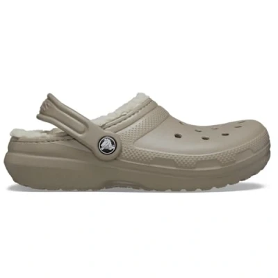 Bild av Crocs Classic Lined Clog K Träsko unisex barn, Mushroom/Bone, 38/39