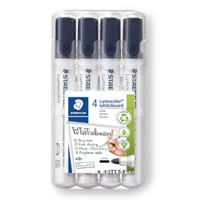 Bild av Staedtler Lumocolor 351 WP4 9X Whiteboardmarkör Paket med 4