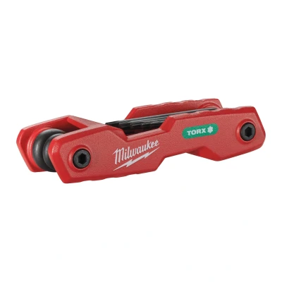 Bild av Milwaukee 4932480979 Torxnyckelsats vikbara, T9 T40, 8 delar