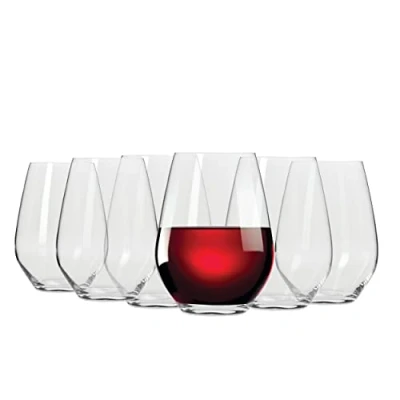 Bild av Maxwell &amp; Williams Vino stamlösa rödvinsglas set med 6, 540 ml, presentförpackad