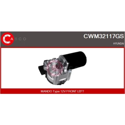 Bild av CASCO CWM32117GS Torkarmotor 12V Fram för vänsterstyrd HYUNDAI: i30 I Kombi