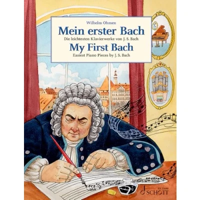 Bild av My first bach piano: Easiest Piano Pieces by J. S. Bach. piano.