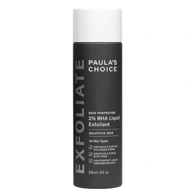 Bild av Paula&#039;s Choice SKIN PERFECTING 2% BHA Flytande Peeling Exfolierar Huden med Salicylsyra Bekämpar Acne, Finnar, Pormaskar och Forstorade Porer Blandad till Fet Hud 236 ml