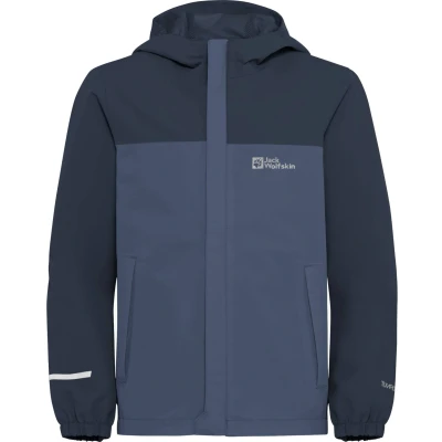Bild av Jack Wolfskin Tucan Unisex Regnjacka för barn, Storlek: 140, Evening sky