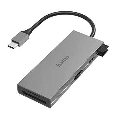 Bild av Hama Multiport Adapter docking station USB C 3.2 Gen 1 HDMI
