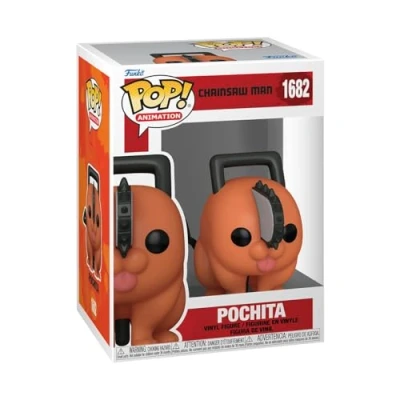 Bild av Funko POP! Animation: CSM Pochita Motorsågsmannen Samlarobjekt Vinylfigur Presentidé Officiell Merchandise Leksaker för Barn &amp; Vuxna Anime Fans Modellfigur samlare och utställning