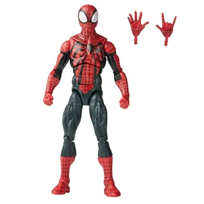 Bild av Marvel Legends Series Ben Reilly Spider Man, Man samlarobjekt 15 cm actionfigurer, 2 tillbehör