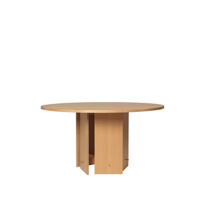 Bild av Ferm Living Aukko Dining Table Matbord Douglas Fir Ø140 x H75 CM