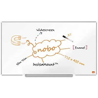 Bild av Nobo Impression Pro Widescreen Emaljerad Magnetisk Whiteboard 71x40 cm, 32&quot;