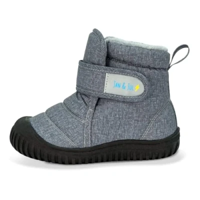 Bild av Jan &amp; Jul småbarn ankelstövlar för vinter och snö, Toasty Dry Heather Grey, 24 EU
