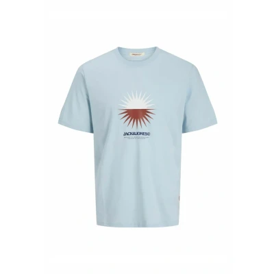 Bild av Jack &amp; Jones PLUS SIZE Tshirt med print, Storlek: 4XL, Skyway