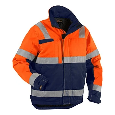 Bild av VARSELJACKA 4862 1811 VINTER VARSELORANGE/MARINBLÅ L Beijerbygg Byggmaterial