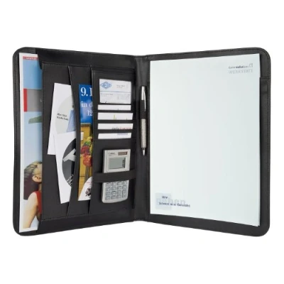 Bild av Wedo 58 5401 Elegance A4 konferensmapp i svart, 585401