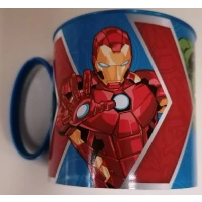 Bild av ALMACENESADAN, 5074, mikrovågsugn säker mugg, kapacitet 265 ml, återanvändbar produkt; (Avengers heraldic)