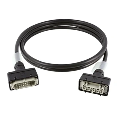 Bild av Contrik CKPE50 AHAH M100 #####Multicore Kabel #####Harting E16 Sort