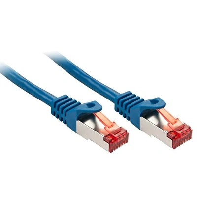 Bild av LINDY CAT 6 nätverkskabel 1m Blå SFTP PiMF Gigabit kompatibel