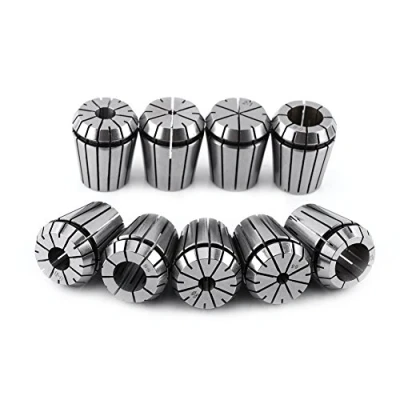 Bild av 9st ER32 Collets Spring Collet Set f?r CNC Jig Graveringsmaskin och Fr?s svarvverktyg 2/4/6/8/10/12/16/18 / 20mm