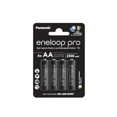 Bild av Eneloop Pro BK 3HCDE/4BE Batterier AA