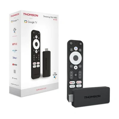 Bild av Thomson Streaming Stick 140, 4K UHD, Google TV, Voice Control, WiFi, Googlecast Built in
