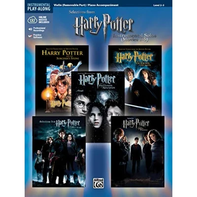 Bild av Harry potter instrumental solos (movies 1 5) Violin and Piano Accompaniment +cd: / (incl. Online Code)