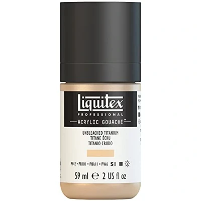Bild av LQX Acrylic Gouache 59ml Unbleached titanium 434