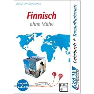 Bild av Pack cd finnisch o.m.: Selbstlernkurs in deutscher Sprache, Lehrbuch + 4 Audio CDs