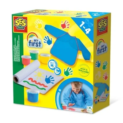 Bild av SES My First Fingerpaint set with apron