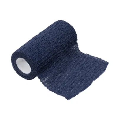 Bild av GIMA Sammanhängande elastiskt bandage för fixering och stöd, 4 m x 8 cm, 10 pack, blå, 34670